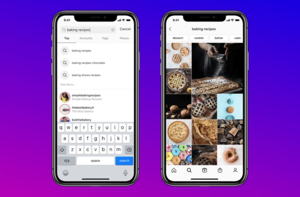 Instagram Adds Keyword Search in Addition to Profiles and Tags