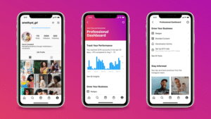 Instagram adds professional dashboard for businesses and creators