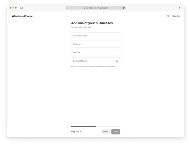 The Complete Guide To Registering - Apple Business Connect Add One Of Your Businesses 768x581 